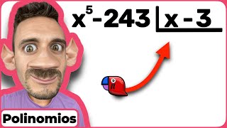 ✅ 👉DIVIDIR POLINOMIOS entre POLINOMIOS con DIFERENTES GRADOS por el MÉTODO CLÁSICO FÁCIL R26 [upl. by Aniela]