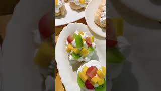 Pavlova cake food yummy shorts [upl. by Encrata301]