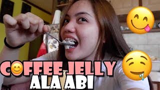 COFFEE JELLY ALA ABI Galing ko magluto [upl. by Aural]