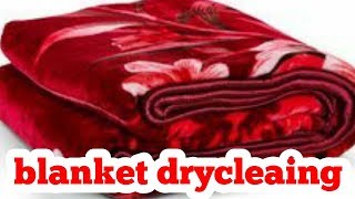 blanket dryclean at home  explanation why blanket not dry cleaning at home [upl. by Esdnil534]