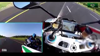 Ducati Superleggera v4 Top Speed  Ducati v4 vs The World [upl. by Nazler]