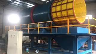 250 tph Australia Ilmenite trommel scrubber [upl. by Mayfield]