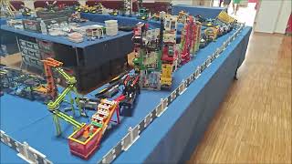 Short walk around the LEGO Great Ball Contraption GBC at BorgoBricks Borgoricco PD Italy [upl. by Reiner296]