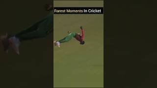 Rarest Moments In Cricket History [upl. by Monney839]