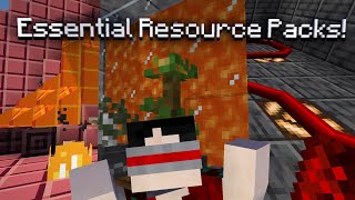 10 ESSENTIAL RESOURCE PACKS Minecraft 1192 [upl. by Tessler]