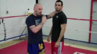 Marlton Muay Thai Kickboxing  Muay Thai Tips Defense to the Plum Clinch [upl. by Luann]