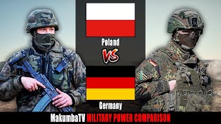 Polska vs Niemcy 2024  Porównanie siły militarnej [upl. by Pampuch888]