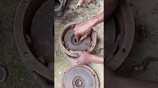 Clutch Pulley uninstall mecanics dieselengine diy mecanic dieselgenerator viralvideo [upl. by Ahrat]