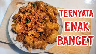 VIRAL BONGKAR RESEP PANGSIT GORENG LE GINO [upl. by Tegan449]