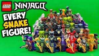 Every LEGO Ninjago Serpentine Snake Minifigure 🐍 20122024 Reviewed [upl. by Ramona]