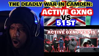 The Deadly War In Camden Active Gxng vs 51st Reaction 🇬🇧🔥🐐 [upl. by Eustacia]