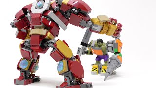 I Upgraded My Sons Hulkbuster Buster LEGO [upl. by Ecerahs]