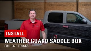 How To Install Weather Guard Crossover Boxes [upl. by Parke]