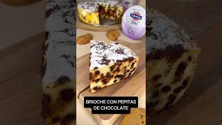 BRIOCHE con PEPITAS de CHOCOLATE shorts recetas [upl. by Ekusoyr]