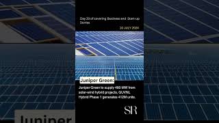 Juniper Green Energy has inked deals to supply 480 MW [upl. by Anirad]