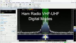 Ham Radio VHF UHF Digital Modes [upl. by Hcone]