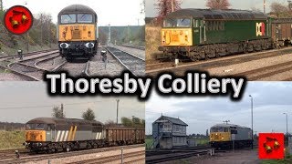 The Last Years of Thoresby Colliery DCR Class 56s [upl. by Larina]