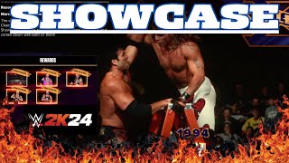 WWE 2K24 Showcase Unlocked  Razor Ramon vs Shawn Michaels  Wrestlemania X [upl. by Acirfa]