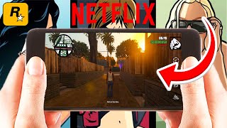 How to DOWNLOAD GTA Definitive Edition Trilogy on IOS amp ANDROID Netflix [upl. by Belle]