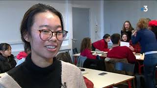 Le lycée LP2I accueille les parents délèves chinois [upl. by Amirak790]