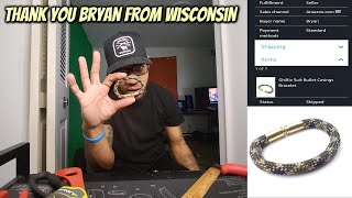 Lets Make a Ghillie Suit 9mm BearArms Bullet Bracelet for Bryan [upl. by Uis]