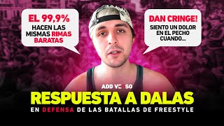 LE ENSEÑO A DALAS QUE EL FREESTYLE NO SON SÓLO RIMAS SEXUALES  ¿Cambios de acentuación [upl. by Anatniuq]