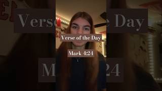 Verse of the day Mark 424 [upl. by Susan]