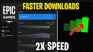 How To FIX Slow Download Speeds On Epic Games Launcher [upl. by Boesch]