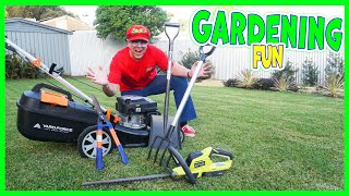 Matty Crayons Gardening For Kids  Gardening Tools For Kid  Fun Gardening For Kids [upl. by Lareine]