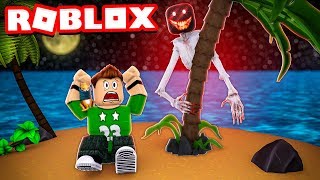 SOBREVIVE al MONSTRUO de la ISLA en ROBLOX   Roblox Camping parte 29 [upl. by Sardella]