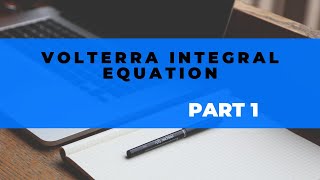 Volterra IntegroDifferential Equation  Integral Equations Chapter  05  Mathematics ke teacher [upl. by Krug]