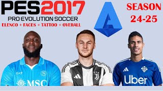 PES 20172025 BMPES  SERIE A ATUALIZADO 2425 [upl. by Mcdonald645]