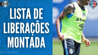 🔵⚫ Grêmio Jogadores que não fazem parte dos planos 2024  A lista de liberações para dezembro [upl. by Grannie]