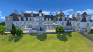 Biltmore Estate Sims 4 Speed Build with CC Links in Description [upl. by Garlaand693]