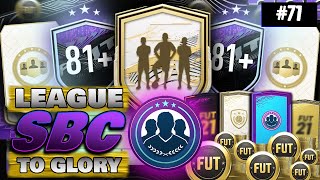 HOW TO CRAFT THE ICON PLAYER PICK FOR FREE HOW TO DO LEAGUE SBC METHOD FOR PROFIT ON FIFA 21 [upl. by Attenat684]