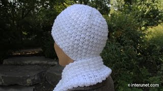 How to crochet a hat  video tutorial [upl. by Innob]