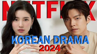 12 Netflix Korean Drama Coming in 2024 [upl. by Nolava]