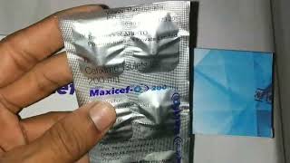 Maxicef o 200 mg tablets [upl. by Coit]