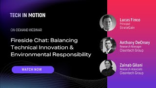 Fireside Chat Balancing Technical Innovation amp Environmental Responsibility [upl. by Rebane]