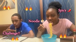 The Spicy Noodle Challenge🌶️🔥HILARIOUS😂 Part 2 [upl. by Annuahs]