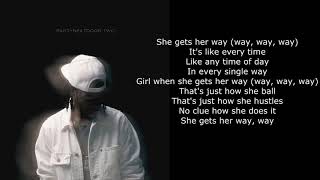 PARTYNEXTDOOR  Her way lyrics [upl. by Asylla]