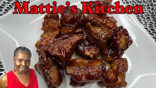 How to Make Delicious St Louis Rib Tips  Fall Off the Bone BBQ Rib Tip Recipe  Matties Kitchen [upl. by Eleahcim386]