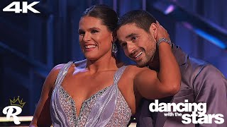 Ilona Maher amp Alan Bersten  Viennese Waltz  Scores  Week 9  Dancing With The Stars 2024 [upl. by Saraann]