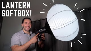 Lantern Softbox Light Modifier  AMAZING FOR SOFT LIGHTING [upl. by Salvidor]