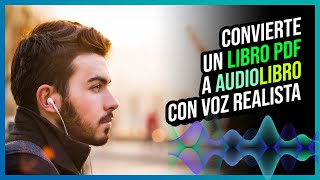 Cómo leer libros con voz realista  Pasa tus pdf a audiolibro  Parte 1 Mochilanegra [upl. by Dnomsaj]