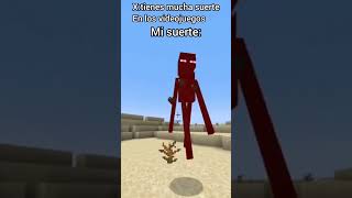 Mi mala suerte minecraft minecraftmeme [upl. by Hertzfeld]