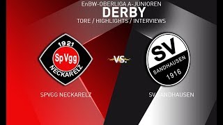 Spielbericht SPVGG Neckarelz  SV Sandhausen U19 [upl. by Rebeka666]