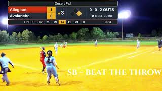 Desert Classic  BUNT amp Stolen Bases [upl. by Kalbli]