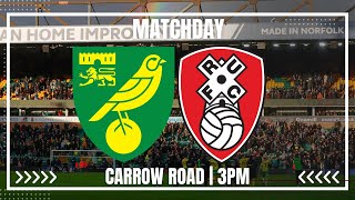 TEAM NEWS LIVE Norwich City v Rotherham United [upl. by Ydniahs]