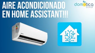 Domotiza tu aire acondicionado Control desde el móvil Integración en Home Assistant [upl. by Vano]